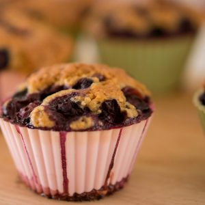 Blåbärsmuffins