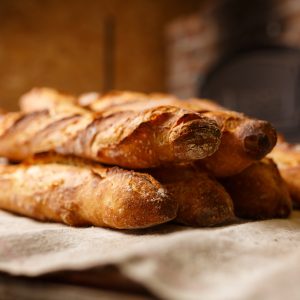Mörk baguette